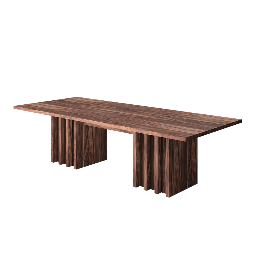 rectangle wood dining table